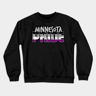 Minnesota Pride Asexual Flag Crewneck Sweatshirt